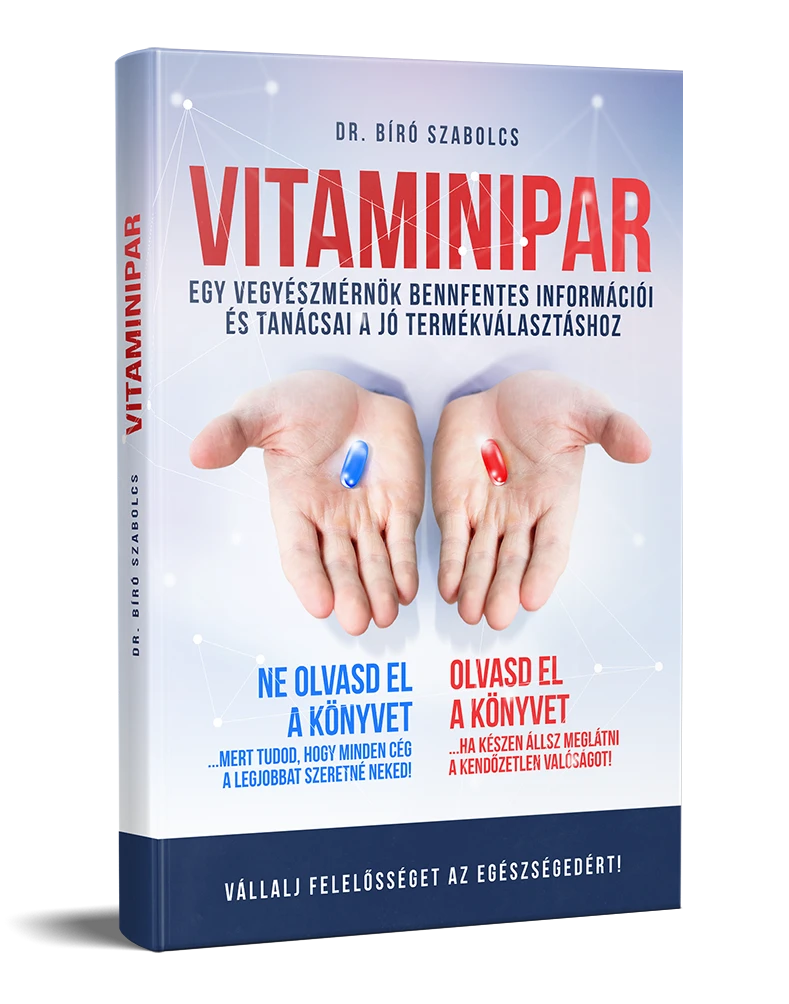 Dr. Bíró Szabolcs - Vitaminipar könyv